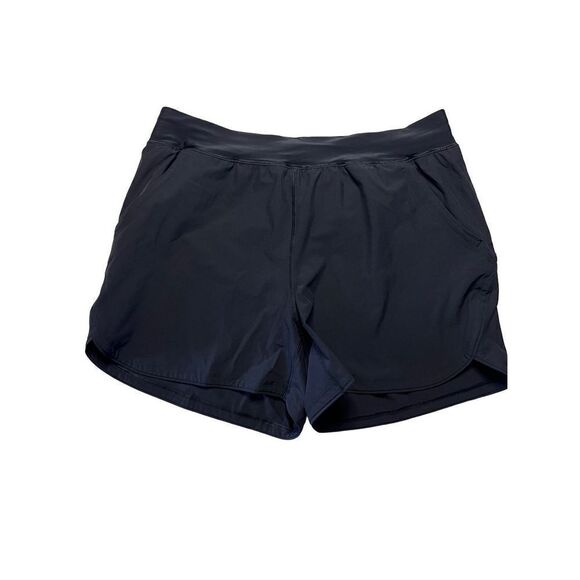 Lands' End Women's Black Running Shorts Size 18 - Picture 1 of 3